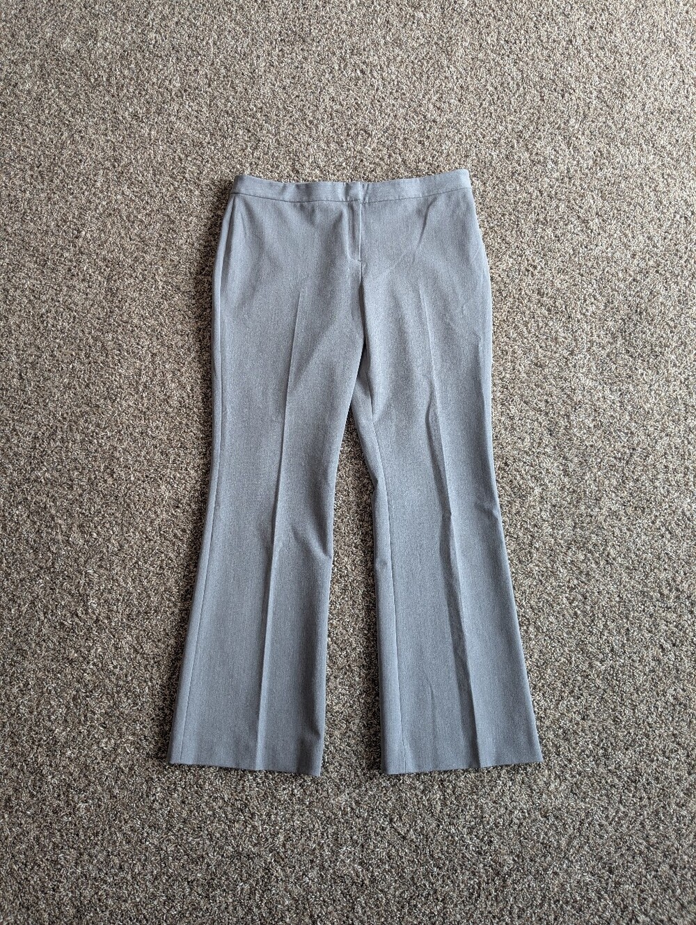 Vince Camuto Dress Pants Slacks Size 12 Gray Flare Trouser